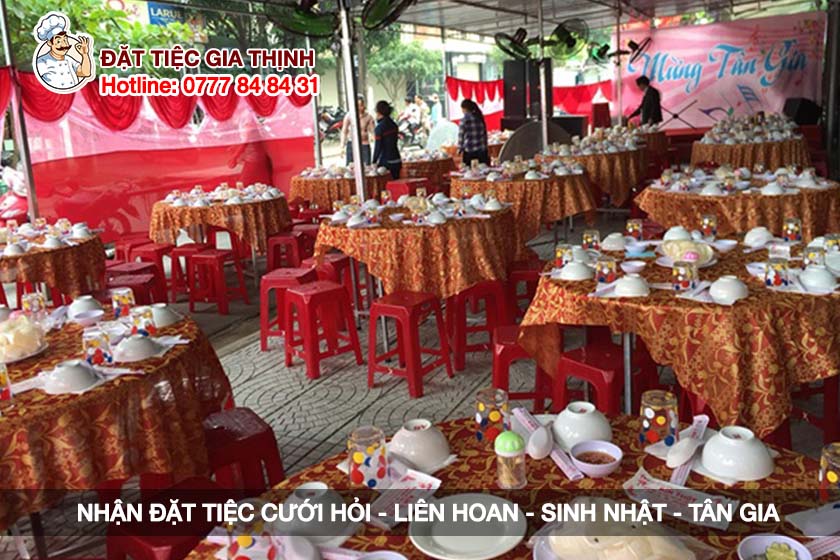 Dịch vụ đặt tiệc Tân Gia tại nhà Gia Thịnh 1