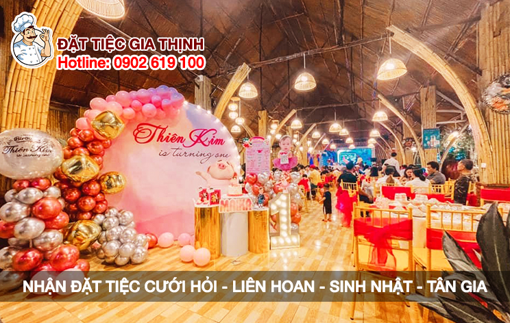 TỔ CHỨC SINH NHẬT TẠI ĐẶT TIỆC TẠI NHÀ GIA THỊNH 1