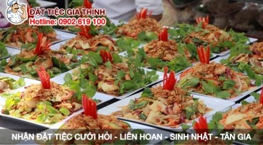 Đặt tiệc tại nhà không lo về giá
