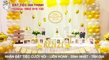 Dịch vụ tổ chức tiệc sinh nhật tại nhà trọn gói