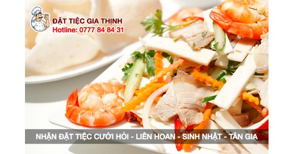 Dịch vụ nấu tiệc tại nhà quận 11 | Đặt tiệc tại nhà Gia Thịnh